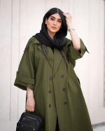 ترنچ کت زنانه مدل خزان