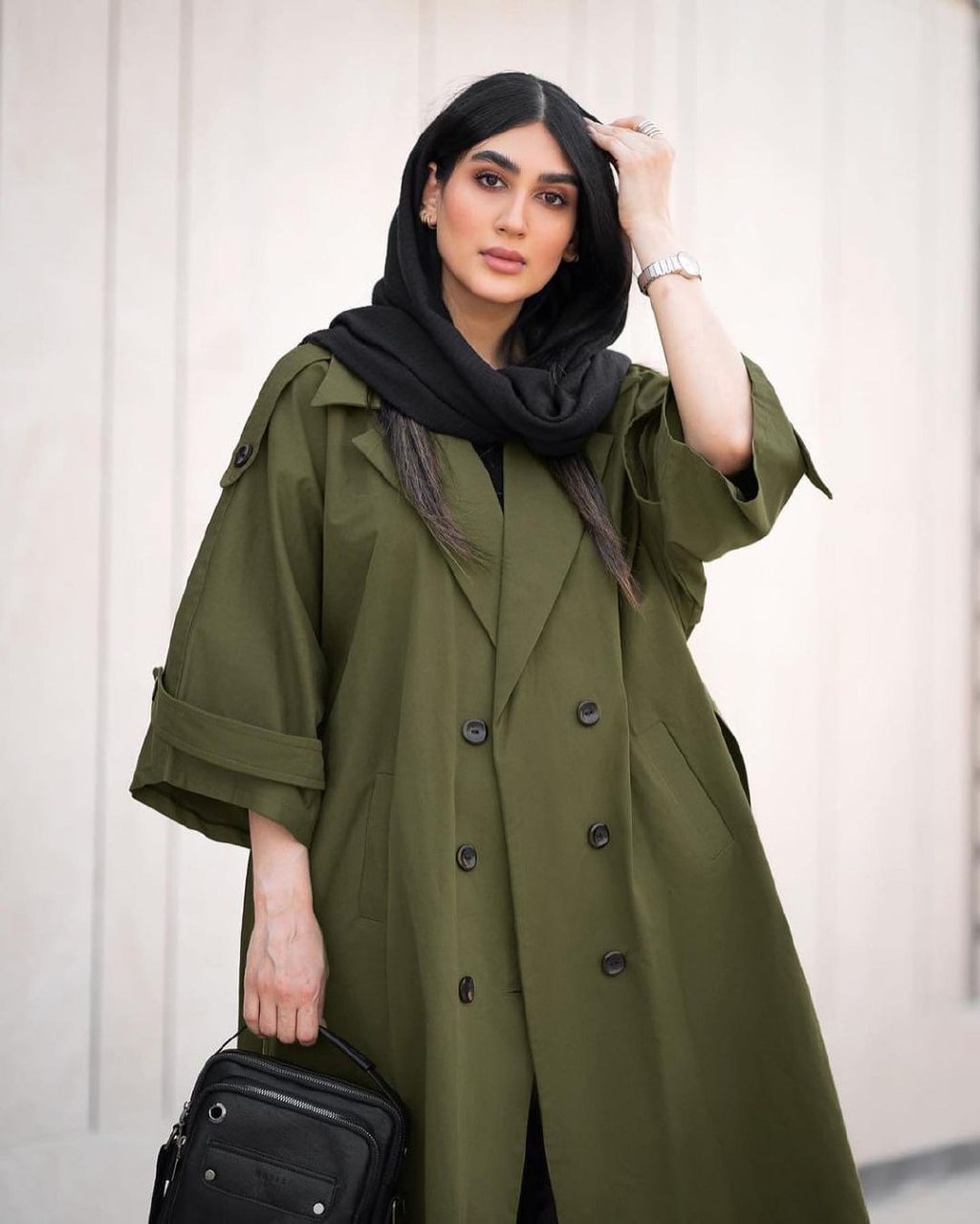 20250903_111907 ترنچ کت زنانه مدل خزان - تصویر 1