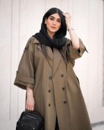 ترنچ کت زنانه مدل خزان - تصویر 5