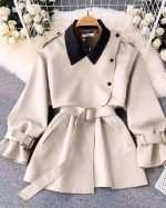 ترنچ کت زنانه مدل نیروانا - تصویر 2