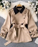 ترنچ کت زنانه مدل نیروانا - تصویر 3