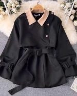 ترنچ کت زنانه مدل نیروانا - تصویر 4