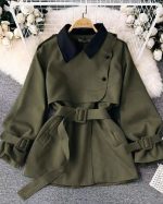 ترنچ کت زنانه مدل نیروانا - تصویر 5