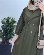 بارانی زنانه مدل سمن - تصویر 4