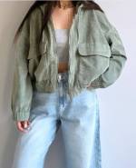 بامبر جکت زنانه مدل آیدا - تصویر 4