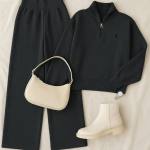 بلوز شلوار بافت زنانه مدل بانو