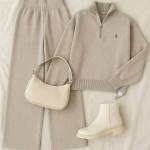 بلوز شلوار بافت زنانه مدل بانو - تصویر 5