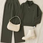 بلوز شلوار بافت زنانه مدل بانو - تصویر 6