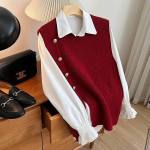 شومیز وست بافت زنانه مدل یاسمین - تصویر 3