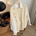 شومیز وست بافت زنانه مدل یاسمین - تصویر 5