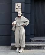 سوییشرت و جاگر زنانه مدل روبی - تصویر 4