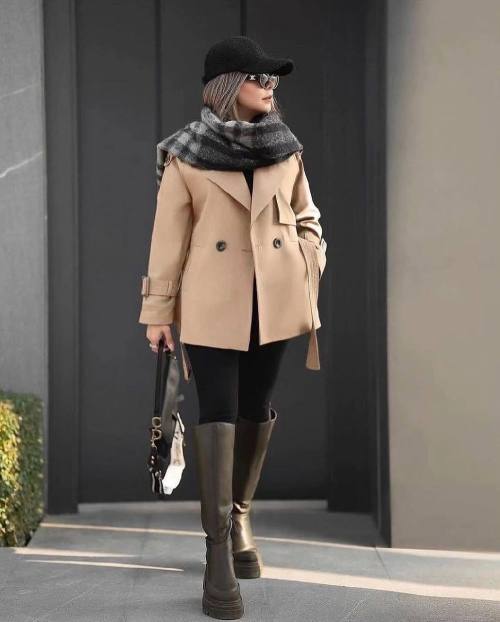 بارانی زنانه مدل تینا