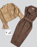 سارافون کت زنانه مدل نسرین - تصویر 5