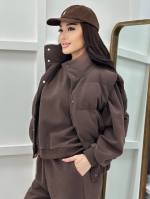 سه تیکه دورس جاگر و پافر زنانه مدل بلکا - تصویر 2