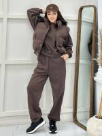 سه تیکه دورس جاگر و پافر زنانه مدل بلکا - تصویر 3