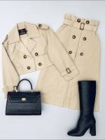 کت دامن زنانه مدل آلامد