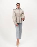 ترنچ کت زنانه مدل یغما - تصویر 5