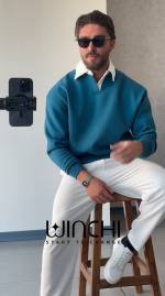 دورس یقه دار مردانه مدل رابرت - تصویر 3