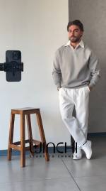 دورس یقه دار مردانه مدل رابرت - تصویر 5