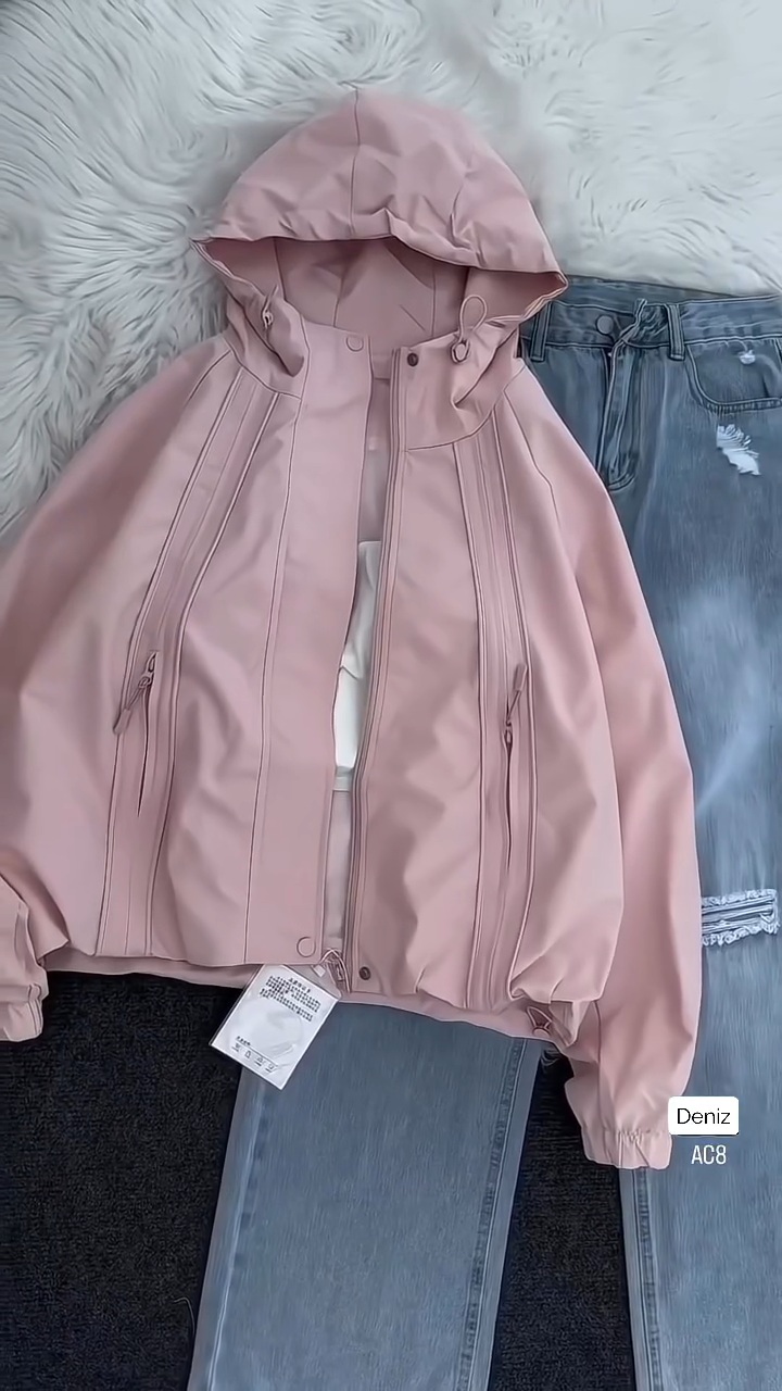 VID_20250901_103637(5) بارانی زنانه مدل آناستازیا - تصویر 1