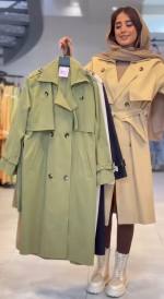 بارانی زنانه مدل چشمک - تصویر 5