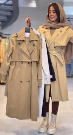 بارانی زنانه مدل چشمک - تصویر 4