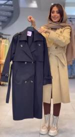 بارانی زنانه مدل چشمک - تصویر 2