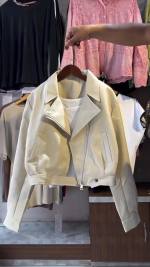 کاپشن چرم زنانه مدل حنا - تصویر 5