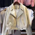 کاپشن چرم زنانه مدل حنا