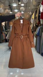 بارانی بلند زنانه مدل چکاوک