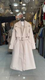 بارانی بلند زنانه مدل چکاوک - تصویر 3