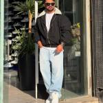 کاپشن مردانه مدل دیکاپریو