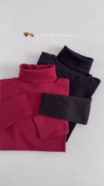 بلوز یقه اسکی زنانه مدل ویولت - تصویر 4