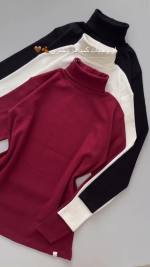 بلوز یقه اسکی زنانه مدل ویولت