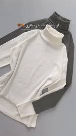 بلوز یقه اسکی زنانه مدل ویولت - تصویر 7