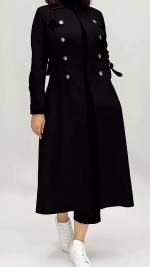 بارانی زنانه مدل پریوش - تصویر 4