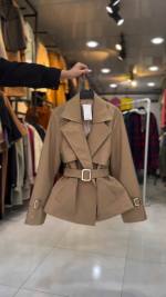 بارانی زنانه مدل ازمیر - تصویر 5