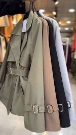 بارانی زنانه مدل ازمیر - تصویر 6