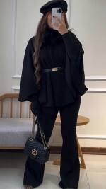 پانچو زنانه مدل هنر