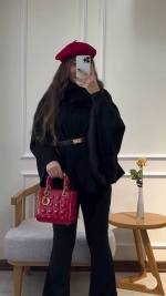 پانچو زنانه مدل هنر - تصویر 7