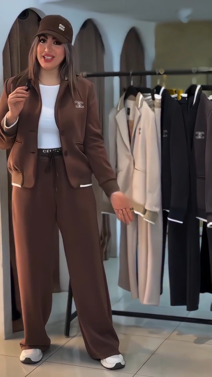 VID_20251009_125030(1) سوییشرت شلوار زنانه مدل سلین - تصویر 1