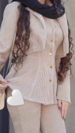 پالتو شلوار زنانه مدل ساغر - تصویر 4