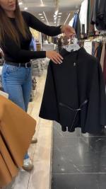 پانچو زنانه مدل راز - تصویر 7