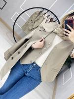 ترنچ کت و جلیقه زنانه مدل غزاله - تصویر 6