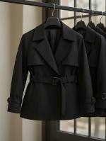 بارانی زنانه مدل مانلی - تصویر 3