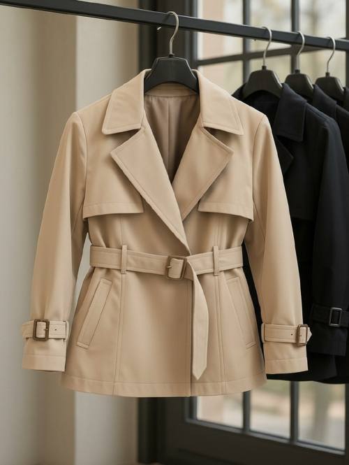 بارانی زنانه مدل مانلی