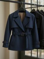 بارانی زنانه مدل مانلی - تصویر 5