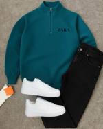 دورس نیم زیپ مردانه مدل بهرنگ - تصویر 3