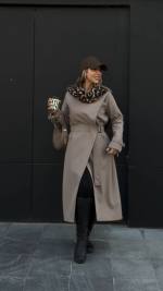 بارانی زنانه مدل گلسار - تصویر 5