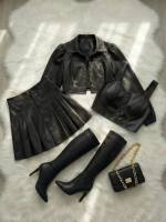 کت دامن و کراپ زنانه مدل ویدا - تصویر 3